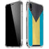 Bahamas Flag Distressed iPhone XR Clear Case